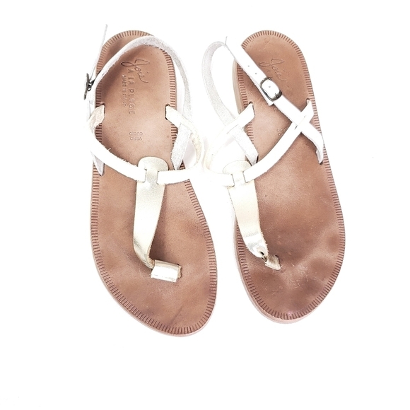 Joie a la plage leather gladiator thong sandal size 39 - Picture 7 of 9